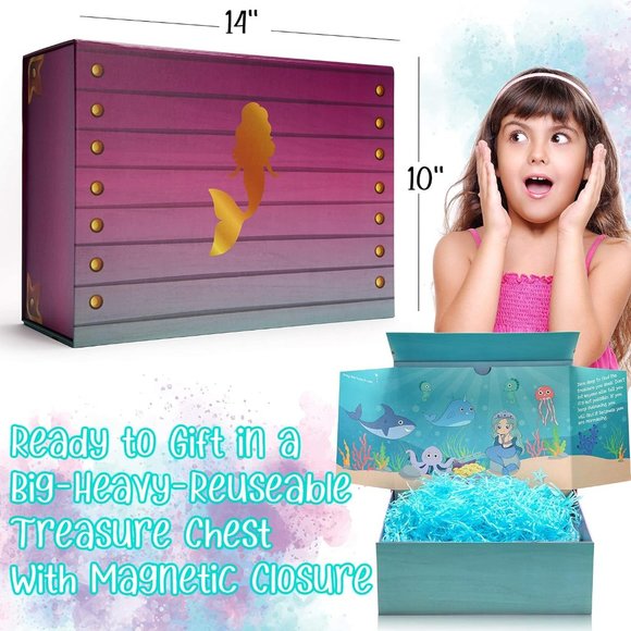 The Memory Building Company Toy - Large Mermaid‎ Surprise Box - Picture 7 of 8